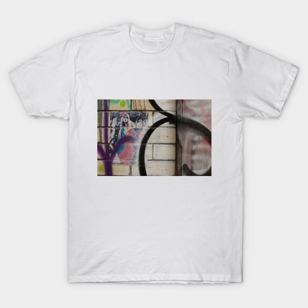 Urban Clown Girl T-Shirt by Key2MyArt